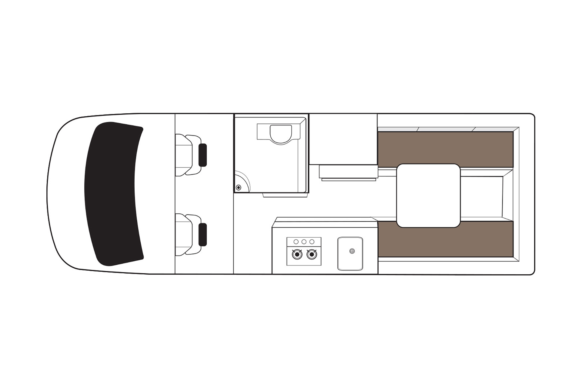 Carousel Popup Thumnails 4 - 2023 Talvor Euro Mini LDV 2 Berth
