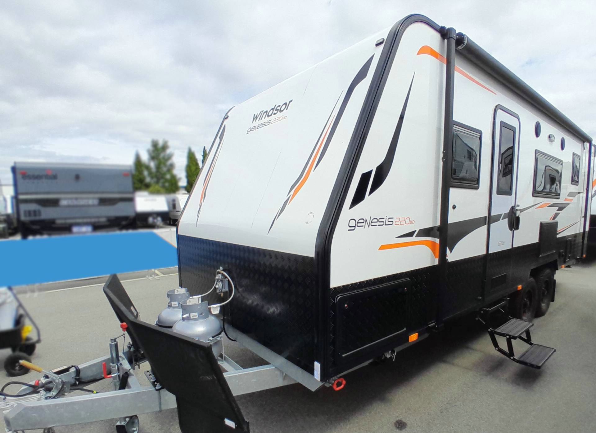 Carousel Popup Main - 2025 Windsor Genesis 220Md 22' 2 Bunk