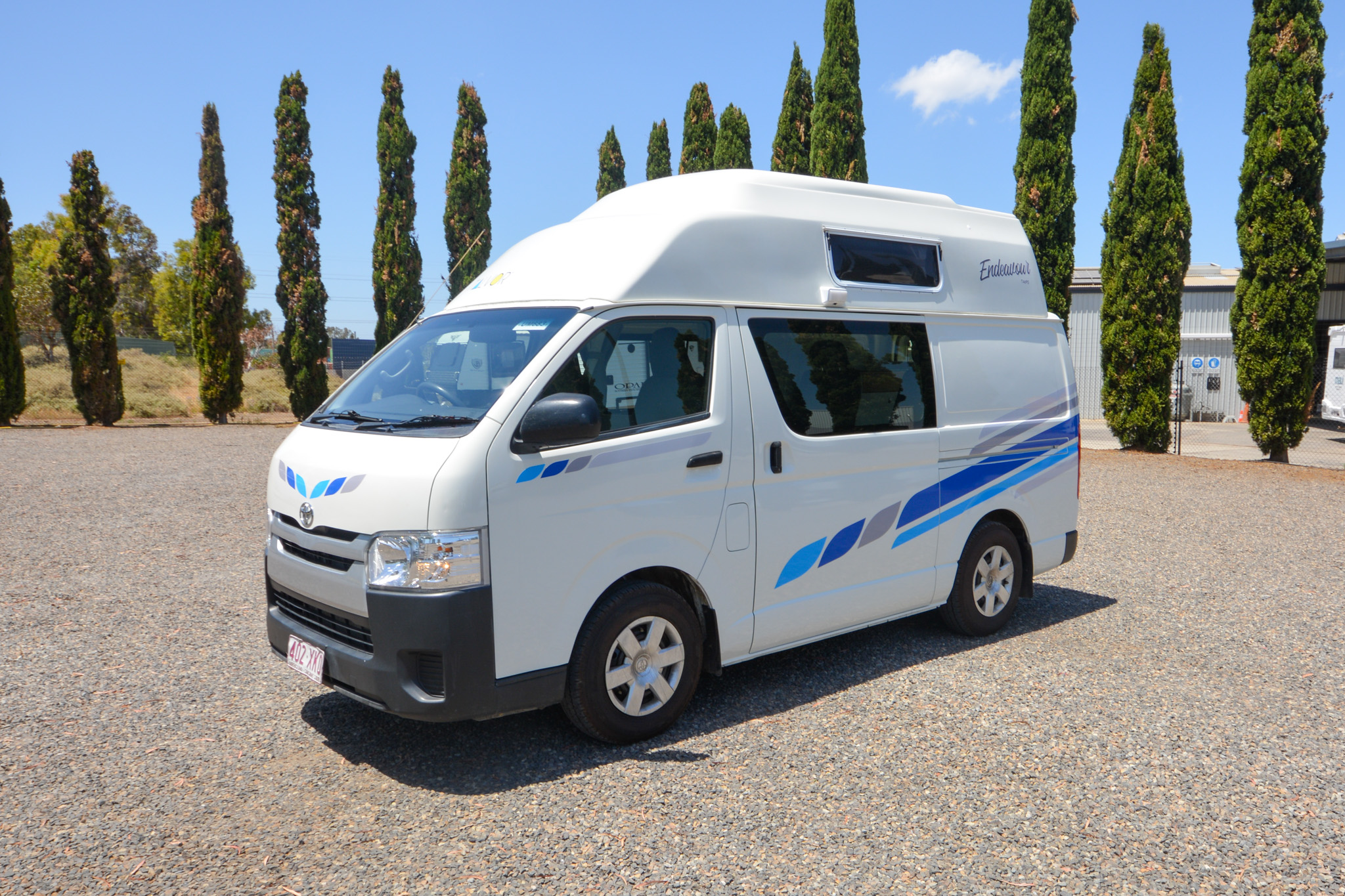 Carousel Popup Main - 2017 Talvor Endeavour Toyota HiAce 4 Berth