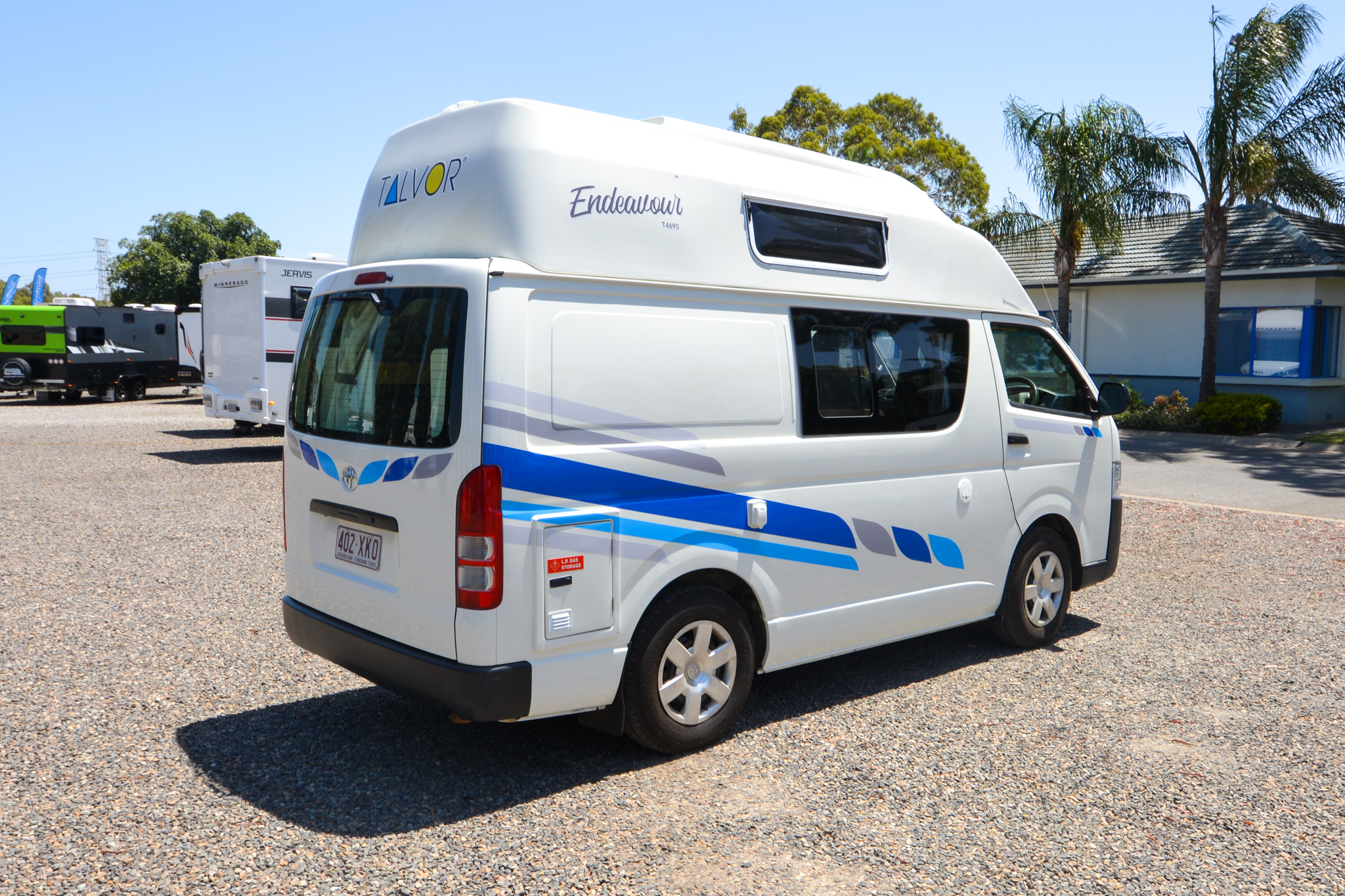 Carousel Popup Thumnails 8 - 2017 Talvor Endeavour Toyota HiAce 4 Berth