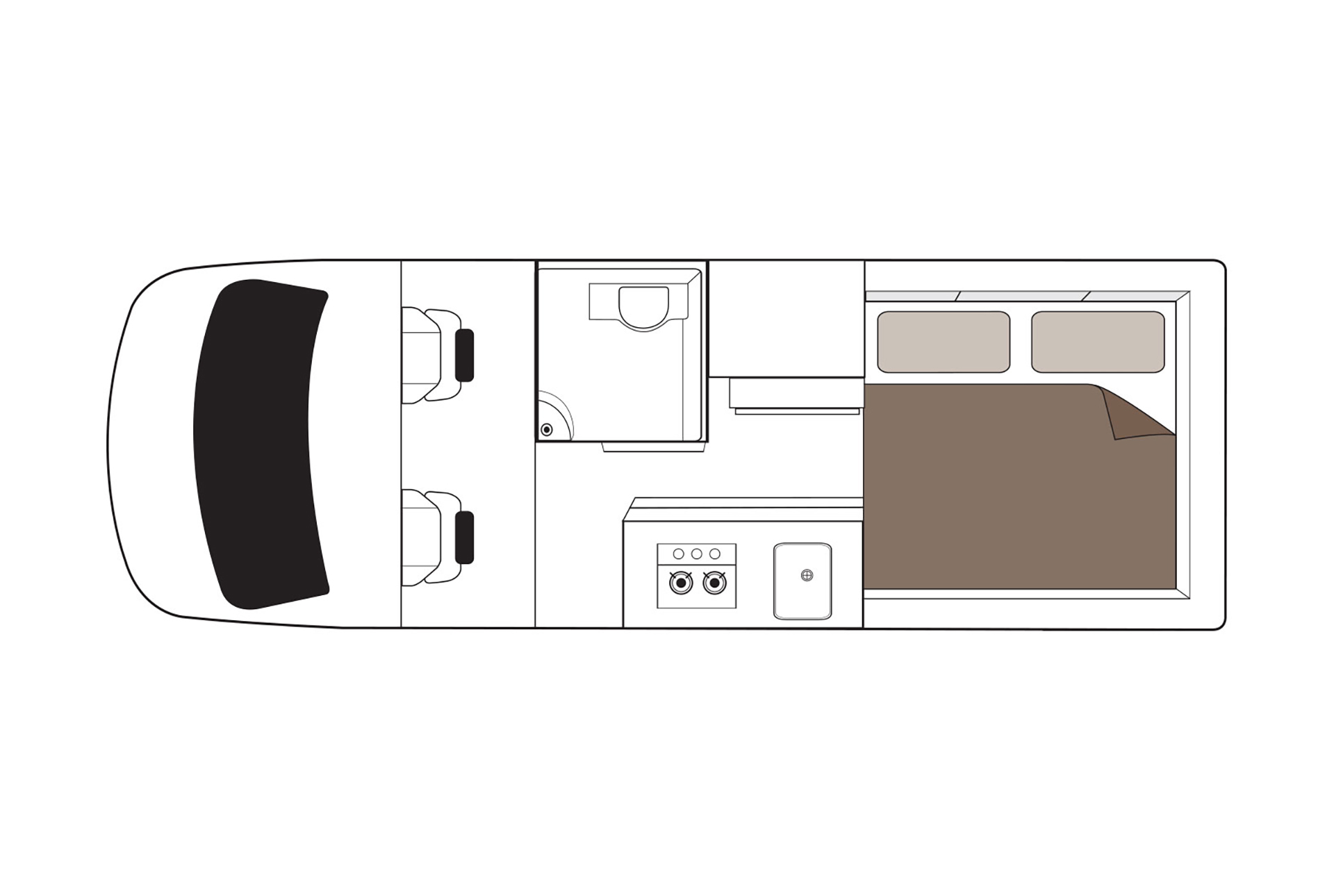 Carousel Popup Thumnails 5 - 2022 Talvor Euro Mini LDV 2 Berth