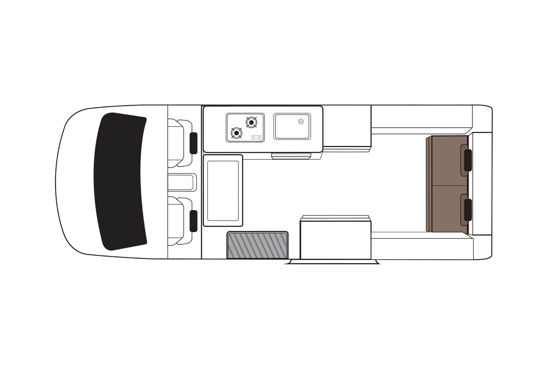 Carousel Popup Thumnails 4 - 2018 Kea Navigator T555 Toyota 4 Berth