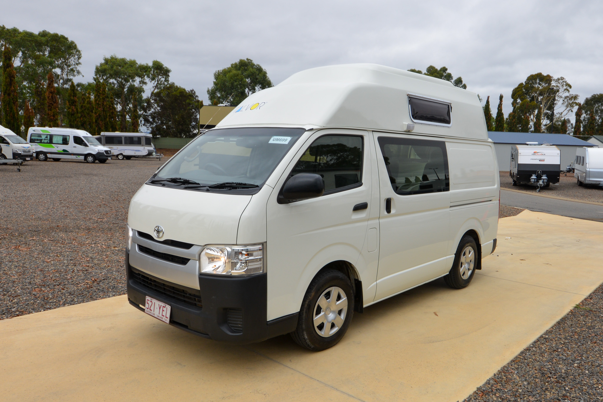 Carousel Popup Main - 2018 Talvor Endeavour Toyota HiAce 4 Berth