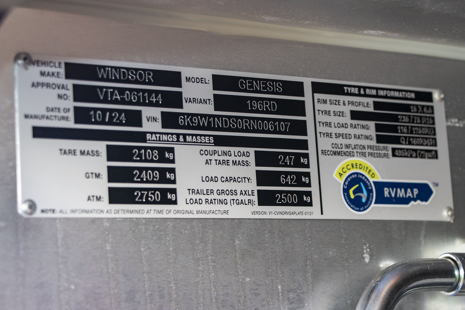 Carousel Popup Thumnails 11 - 2024 Windsor Genesis 196RD