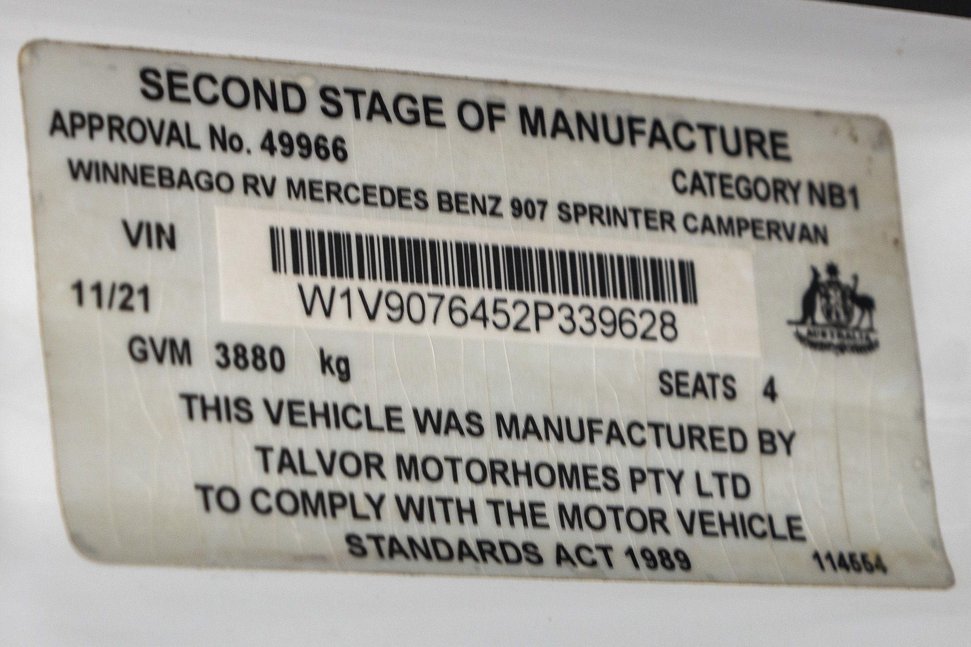Carousel Popup Thumnails 16 - 2021 Talvor Euro Tourer Mercedes 2 Berth