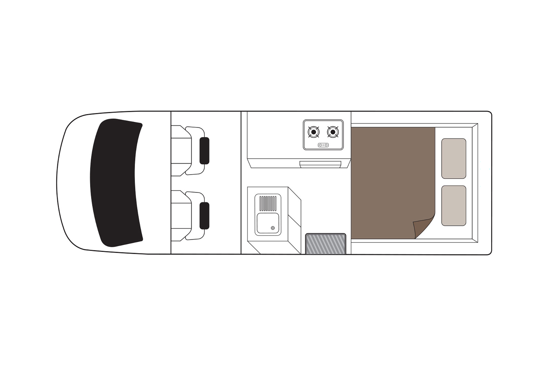 Carousel Popup Thumnails 7 - 2019 Kea HiTop T490 Toyota 2 Berth